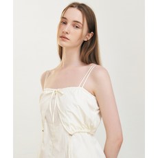 ARTID 셔링 투웨이 원피스_IVORY