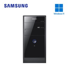 삼성 데스크탑 사무용 가정용 본체 PC 윈도우11 DB400T3A, 블랙, 240GB, 8GB