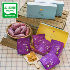 [생산자 직배송] 행복한고구마 해피스윗 말랑(고구마 말랭이) 세트, 선물상자 없음, 10개입, 60g