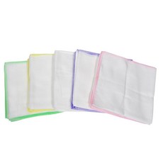 무늬없는 순면 신생아가제손수건 10매 목스카프 면가제 순면손수건 얇은