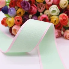 10 야드 10MM/25MM/38MM 스티치 리본 머리 활에 대 한 다채로운 가장자리 점선 리본 DIY 공예 수 제 액세서, 01 10mm, 08 1