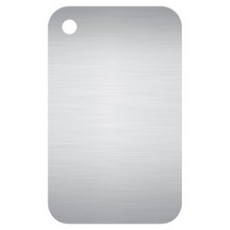 不鏽鋼雙面砧板 廚房切菜板 磨泥板 防霉砧板【CC0570】, 不鏽鋼, 1個