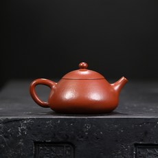 宜興紫砂壺 粗砂朱泥乳瓢 功夫茶具, 1個, 102071粗砂朱泥乳瓢 礼盒证书
