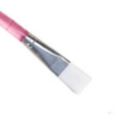 斑馬麥麥 粉紅桿白色筆毛拼貼筆刷, 粉紅桿拼貼筆