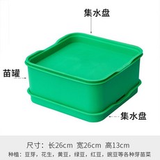 가정용 콩나물기르기 콩나물키우기 재배기 화분, 1개