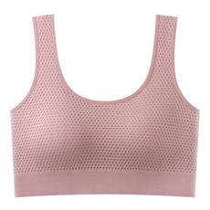 網眼透氣美背運動內衣 聚攏減震 高彈性 一體無縫 貼合胸部 運動BRA