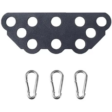 더블 투 싱글 D 핸들 케이블 웨이트 운동 풀리 시스템 어댑터 플레이트 스프레더 LAT 풀다운 바 로프 부착 기계 스쿼트 랙 홈 체육관용 머신, 01 15KG