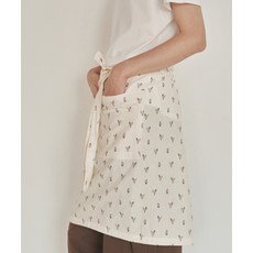 OGGITT 리넨 꼬꼬 하프 앞치마 267660, Free