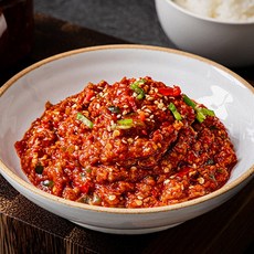 밥도둑푸드 국내산 미더덕 양념젓갈 집밥 쌈밥 반찬 별미 오만둥이, 1개, 300g