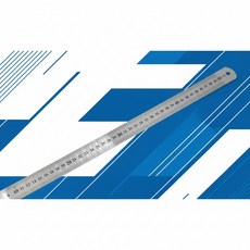 공업용자 50cm 스테인리스 정밀 눈금자, 1개