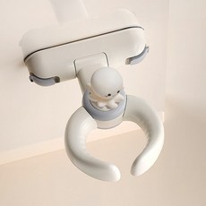 접이식 벽부착 샤워 손잡이 간편설치 욕실 안전 핸들 휴대용, B_벽걸이 접이식 문어 업그레이드, 1개