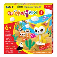 아이클레이1 18g 6색 페넥여우 요술점토, 단품