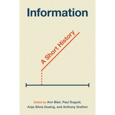 (영문도서) Information: A Short History Paperback, Princeton University Press, English, 9780691261553