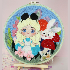 Haruclass 打孔針最佳推薦 DIY 愛好套組, A06可愛樂園款