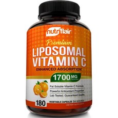 뉴트리플레어 리포좀 리포조말 비타민C 1700mg 180캡슐 비타민씨, 1개
