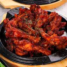 직화 통닭발 무뼈닭발 구이 캠핑 술안주 밀키트, 1개, 300g