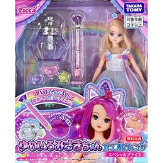 LICCA 莉卡娃娃 夢幻粉彩變髮美紗希娃娃 LA99711, 1個