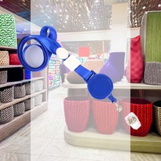 릴홀더 목걸이줄 세미나 학생 단체 목줄 간호사 조절, 파랑