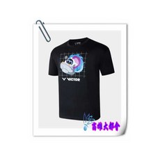 VICTOR 飛碟精靈 T-Shirt 26春夏 中性款, 1個, XS