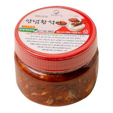 강경재성젓갈 양념황석어젓, 800g, 1개