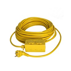 앙플러스 코드 연장 안전커버 멀티탭 2구, 18m, 1개