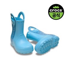 크록스 키즈 HANDLE IT RAIN BOOT GLITTER MIST TG (25SKBT211272) _