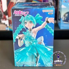 BANDAI NAMCO 初音未來 EVOLVE Clearluxe EmeraldGem 公仔 28cm, 1個