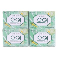 동산크리오 오이비누 세안용 손비누, 90g, 4개입