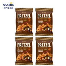 삼진 미니프레첼 볶음양념맛, 70g, 4개