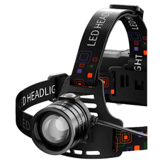 崔德 TRADER SF1073 白晝極光炮 頭燈 感應變焦強光釣魚戶外露營燈, 1個, 【2電】崔德 白晝極光砲 SF-1073