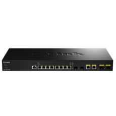 昌運 D-LINK 友訊 DXS-1210-12TC 10G Multi-Giga L2智慧網管交換器, 1個
