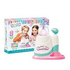 氣球製作套裝 趣味氣球充氣機 DIY創意玩具 附60個氣球及配件, 如圖, 1套