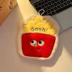 蠟筆小新掛式擦手巾 可愛手巾 卡通衛生間吸水加厚珊瑚絨兒童抹布, 1個, 【Good薯條】