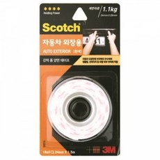 3M)스카치 강력 자동차 외장용 폼 양면테이프 (EX215) hib*84111YG