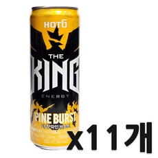 핫식스 더킹 에너지 파인 버스트, 11개입, 355ml
