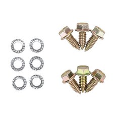 Eaz-Lift 부품/액세서리 태핑 나사 1cm(3/8인치) x 2.5cm(1인치) 6팩(48389) 158596, Eaz-Lift 부품/액세서리 태핑 나사 1cm(3/8