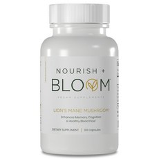 NourishBloom 牛肝菌蘑菇膠囊, 1個, 60顆