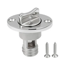 1PC 316 스테인레스 스틸 해양 배수 플러그 테일 아웃렛 드레인 보트 실크 카약 워터 하트지 하수구 나사