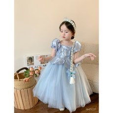 臺灣熱銷 維木童裝女童連衣裙2025夏季新款兒童韓版洋氣公主裙寶寶週歲裙子