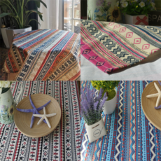 감성 캠핑 롤 테이블 보 식탁보 매트 커버 테이블 유니크 탁자보 방수포 용품 소품 차박 야외, 크림 비치 line 90cm X 140cm