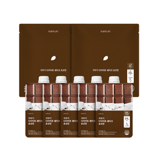 가꾸기 다이어트 단백질 쉐이크 (초코맛) 2팩 10포입 식단 맛있는 식사대용 파우치 체조식, 250g, 2세트