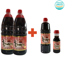 홍게간장 레드 1.8L 2EA + 레드 700ml 세트, 1