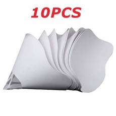 103050Pcs 100 메쉬 일회용 페인트 필터 깔때기 범용 마이크론 파인 메쉬 페인트 필터 콘 종이 체 산업 용품, 1)10Pcs