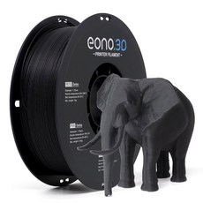 EONO3D PETG 3D 프린터 필라멘트 1.75MM 블랙 1KG(2.2파운드) U2013 로우 스트링 높은 인성 및 강한 층 접착력 습기 저항성 0.02MM 정확도 엉킴 없음, Matte PLA, Brown Matte Pla 1kg