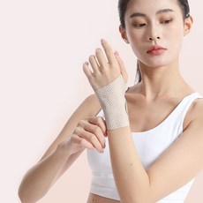 남녀공용 초슬림 손목 약국 의료용 보호대 아대, ONE, 블랙