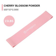 피트니스 요가 저항 루프 밴드용 고무 밴드 탄성 피트니스 확장기 밴드 가정 운동 훈련 운동 장비, [01] 분홍색, 1개