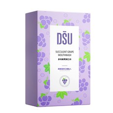 DŠU 一次性漱口水 旅行漱口水 隨身包 水果味 便攜式 免刷牙 口香, 1套, 10ml