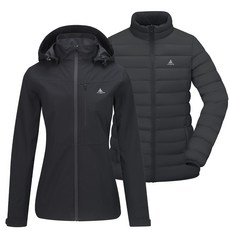 ATUNAS 防水2IN1羽絨兩件式外套