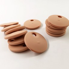 機車鑰匙圈 圓形 吊飾 咖啡色 皮革繫繩, 奶茶鑰匙套, 1個