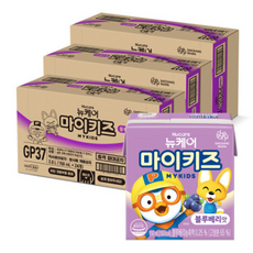 뉴케어 마이키즈 블루베리 150ml 24팩 x 3박스, 72개